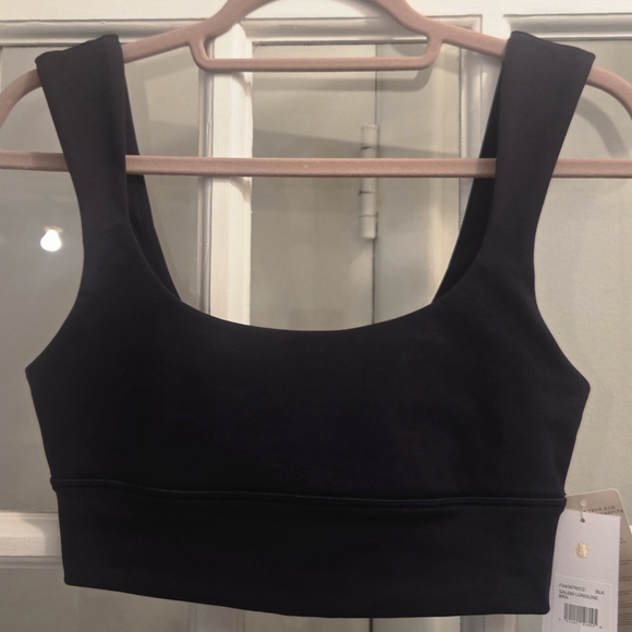 Spiritual Gangster "SOLD OUT COLOR!!" Salem Longline Sports Bra- In Black - Picture 6 of 7